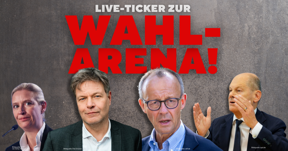 Liveticker Wahlarena